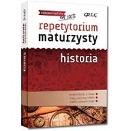 Materiały pomocnicze dla uczniów - Greg Repetytorium maturzysty historia - Agnieszka Kręc, Beata Zapiór - miniaturka - grafika 1