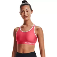 Bielizna sportowa damska - Biustonosz sportowy Under Armour ARMOUR MID KEHOLE - miniaturka - grafika 1