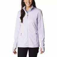 Odzież trekkingowa damska - Bluza Trekkingowa Rozpinana Damska Columbia Park View Grid Fleece Full Zip - miniaturka - grafika 1