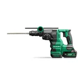 Wiertarki - HIKOKI HITSYSTEM MŁOTOWIERTARKA AKUMULATOROWA 18V SDS+ 2*5.0AH - miniaturka - grafika 1