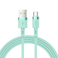 Kable USB - Joyroom kabel USB - USB Typ C 2,4A 1,2 m (S-1224N2 Green) - miniaturka - grafika 1