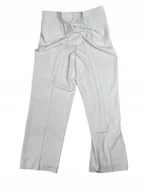 Spodnie damskie - Spodnie damskie materiałowe białe KORET 48 - miniaturka - grafika 1