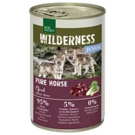 Mokra karma dla psów - REAL NATURE WILDERNESS Junior Pure Horse — Konina 24x400 g - miniaturka - grafika 1