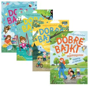 Pakiet Dobre bajki o tym, że najważniejsza jest miłość, Dobre bajki o tym, że wszystkie emocje są ważne, Dobre bajki o tym, że warto - Baśnie, bajki, legendy - miniaturka - grafika 1