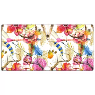 Duża podkładka na biurko Indiańskie motywy 120x60cm, Dywanomat - Podkładki na biurko Duża podkładka na biurko Indiańskie motywy 120x60cm, Dywanomat - Podkładki na biurko - miniaturka - grafika 1