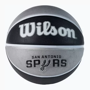 Piłka do koszykówki Wilson NBA Team Tribute San Antonio Spurs green rozmiar 7 - Koszykówka - miniaturka - grafika 1