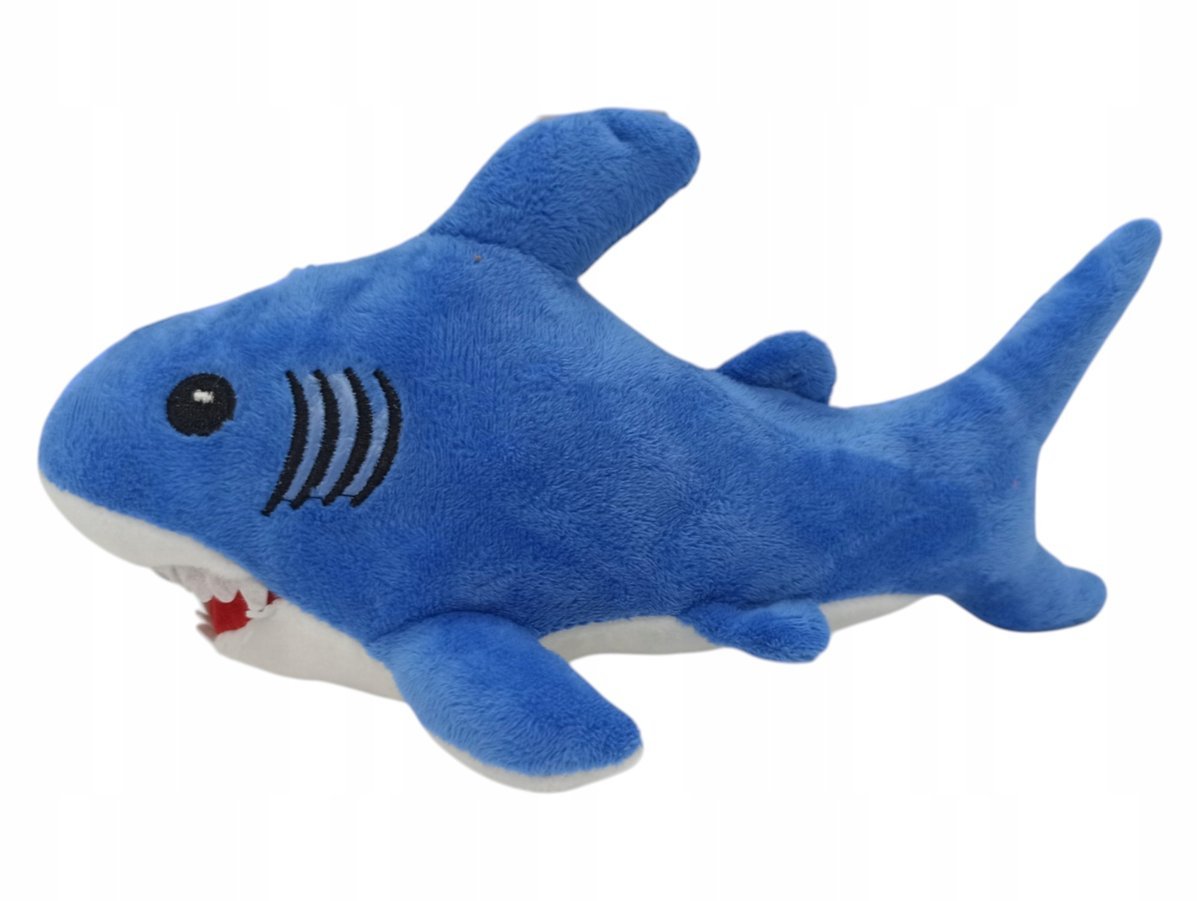 MASKOTKA PLUSZAK PRZYTULANKA REKIN PLUSZOWY REKINEK ZAWIESZKA 27CM