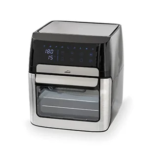 Lacor - 69513 - AirePro Frytkownica powietrzna, 12L, 1700W, 9 programów, 7 akcesoriów w zestawie, Odwodnienie, Ekran dotykowy Led, Timer, Przepisy, Światło wewnętrzne - Frytkownice - miniaturka - grafika 1