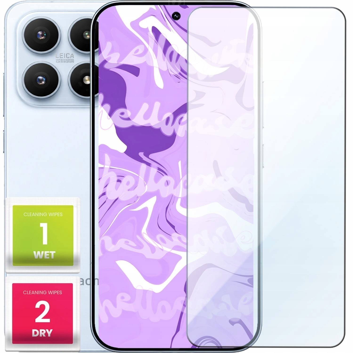 Hello Case Szkło Hartowane Do Xiaomi 17 / 17 Pro Płaskie, 2.5D, Szybka, 9H, Ochronne