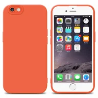 Etui i futerały do telefonów - Cadorabo Etui do Apple iPhone 6 PLUS / 6S PLUS Etui ochronne w kolorze pomarańczowym Etui silikonowe TPU Etui na telefon komórkowy - miniaturka - grafika 1