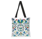 Torby sportowe - Torba kaszubska biała, długie ucho - miniaturka - grafika 1