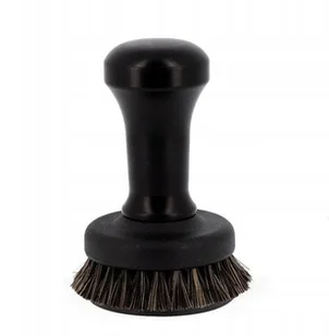 Tamper o średnicy 58mm - ze szczotką - czarny - Akcesoria i części do ekspresów do kawy - miniaturka - grafika 1