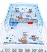 Pościel dla dzieci - BabyLux Pościel Do Łóżeczka 120x60 Dziecięca Niemowlęca 120X90 cm 6EL N53 - miniaturka - grafika 1