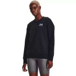 Bluza damska Under Armour Essential Fleece Crew - Bluzy sportowe damskie - miniaturka - grafika 1