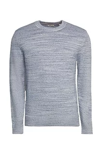 Swetry męskie - ESPRIT Sweter męski, 420 / szary niebieski, XXL - grafika 1