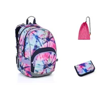 Plecaki szkolne i tornistry - Topgal Komplet szkolny KIMI 23010 SET MEDIUM - miniaturka - grafika 1