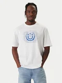 Koszulki męskie - HUGO T-Shirt Namerix 50554350 Biały Regular Fit - miniaturka - grafika 1