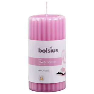 Bolsius Świeca pieńkowa zapachowa TRUE SCENTS magnolia - Świece - miniaturka - grafika 1