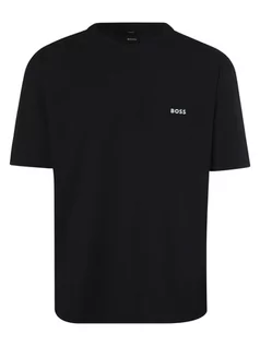 Koszulki męskie - BOSS Green - T-shirt męski  Tee 6, niebieski - grafika 1