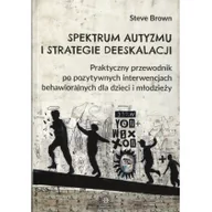 Materiały pomocnicze dla nauczycieli - Brown Steve Spektrum autyzmu i strategie deeskalacji - miniaturka - grafika 1