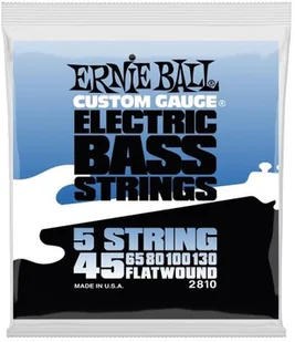 Ernie Ball ścienny Wound Bass Guitar Strings 2810 - Struny gitarowe  - miniaturka - grafika 1