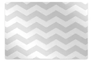 Podnóżki, podpórki, podkładki - Mata pod fotel biurowy Szary zyg zak 100x70 cm - miniaturka - grafika 1