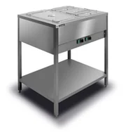 Piece, kotły  i płyty grzejne gastronomiczne - Piec do pizzy elektryczny Cuppone Home HE 400 jednokomorowy panel dotykowy 400x400 mm HE400/1 TS/FB niebieski - miniaturka - grafika 1