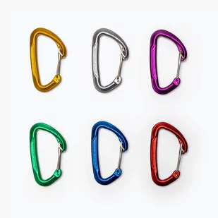 Climbing Technology Berry W Carabiner 6-Pack, kolorowy 2021 Karabinki niezakręcane 2C40700999CTSTP - Sprzęt wspinaczkowy - miniaturka - grafika 1