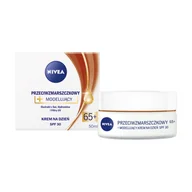 Kremy do twarzy - Nivea Przeciwzmarszczkowy Krem modelujący 65+ na d - miniaturka - grafika 1