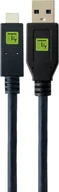 Kable USB - Kabel USB Techly TECHLY USB3.1 Kabel Stecker Typ-A - Stecker USB Typ-C Schwarz 1m - miniaturka - grafika 1