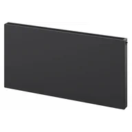 Grzejniki pokojowe - Mexen Flat CCF21 grzejnik płytowy 400 x 1400 mm, podłączenie dolne środkowe, 1111 W, antracyt - W6C21F-040-140-66 - miniaturka - grafika 1