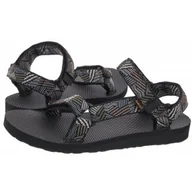 Sandały damskie - Sandały W Original Universal Borderless Black/White 1003987-BRDR (TA13-b) Teva - miniaturka - grafika 1