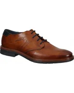 Półbuty męskie - PÓŁBUTY BUGATTI - 650033-21 BRĄZ - Bugatti - miniaturka - grafika 1