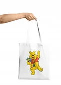Torby i wózki na zakupy - Torba Shopper Materiałowa Na Ramię Prezent Kubuś Miś Puchatek Duży Wybór - miniaturka - grafika 1