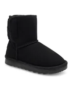 Buty dla dziewczynek - Nelli Blu Śniegowce CM230110-5 Czarny - miniaturka - grafika 1