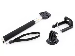 Monopod Selfie Stick + Uchwyt Na Telefon Do Gopro - Monopody - miniaturka - grafika 1