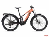 Rowery elektryczne - Liv Embolden E+ EX 29 cali Czarno-pomarańczowy 2023 - miniaturka - grafika 1