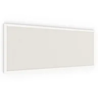 Tablice i flipcharty - Tablica korkowa biały kolor korka 100x40 cm rama drewniana lakierowana BIAŁA - miniaturka - grafika 1