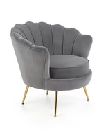 Fotele - Fotel Do Salonu Popielaty Halmar Amorinito - miniaturka - grafika 1