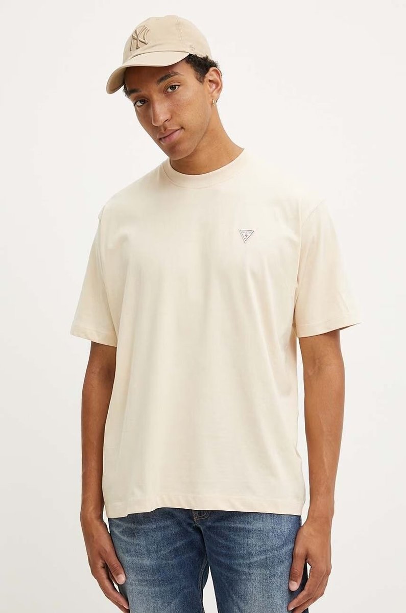 T-shirt męskie guess jeansy m4yi46 k8fq4 a117 safari