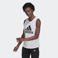 Koszulki sportowe damskie - Damski tank top adidas Essentials Big Logo - miniaturka - grafika 1