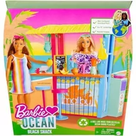 Akcesoria dla lalek - Mattel Brb Loves The Ocean Plazowy Bar Gyg23 Wb4 - miniaturka - grafika 1