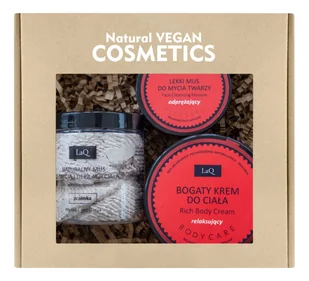 Laq Zestaw Pralinka (Mus do mycia 100 g + Krem do ciała 200 ml + Mus do twarzy 40 g) - Zestawy kosmetyków damskich - miniaturka - grafika 1