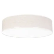 Lampy sufitowe - Britop Sufitowa LAMPA boho BOHO 47915802 okrągła OPRAWA plafon abażurowy beżowy - miniaturka - grafika 1