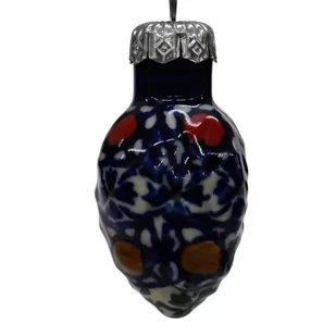 Ceramiczna bombka szyszka Ceramika Bolesławiec - Bombki Ceramiczna bombka szyszka Ceramika Bolesławiec - Bombki - miniaturka - grafika 1