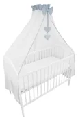 Pościel dla dzieci - Baldachim z tiulu UNIWERSALNY DO ŁÓŻECZKA - miniaturka - grafika 1