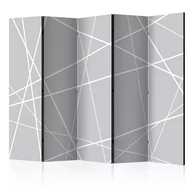 Parawany - Parawan 5-częściowy - Nowoczesna pajęczyna II [Room Dividers] (rozmiar 225x172) - miniaturka - grafika 1