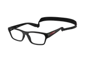 Okulary korekcyjne, oprawki, szkła - Dioptrie szkieł Prada Linea Rossa PS 03RV 1BO1O1 - miniaturka - grafika 1