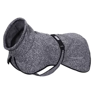 Rukka® Comfy Sweterek dla psa, czarny/szary - długość grzbietu ok. 40 cm  (rozmiar  40) - Ubranka dla psów Rukka® Comfy Sweterek dla psa, czarny/szary - długość grzbietu ok. 40 cm  (rozmiar  40) - Ubranka dla psów - miniaturka - grafika 1