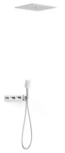 Zestaw podtynkowy TRES B-system Chrom 30725306 - Baterie podtynkowe - miniaturka - grafika 1
